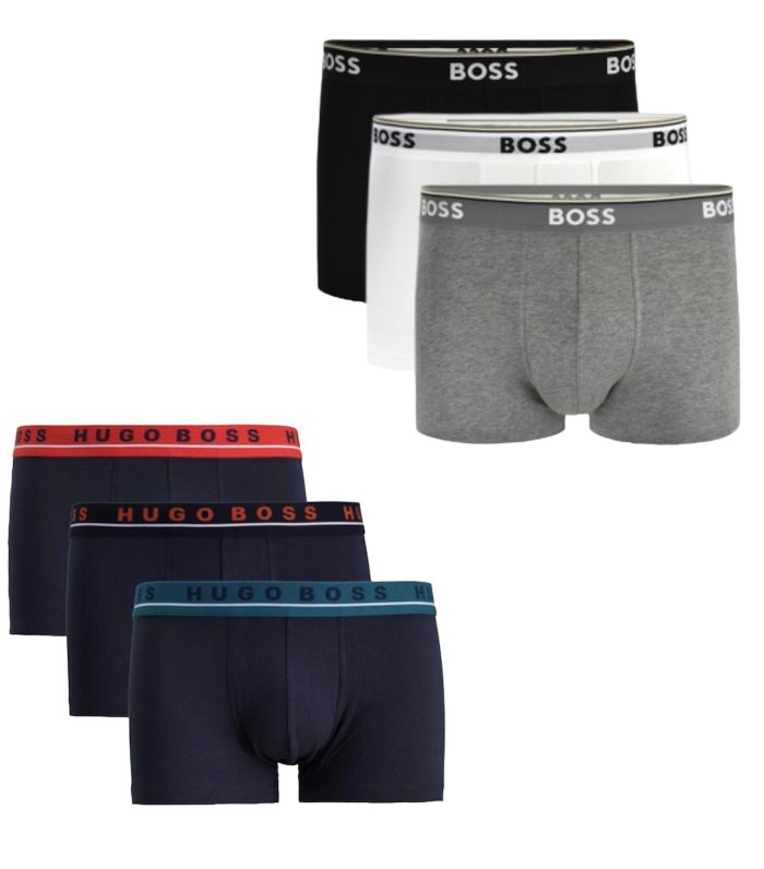 BOSS NEW BOXERS PACK OF 6 UNDERWEAR - Image 1